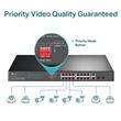 SWITCH TL-SL1218MP TPLINK 16P POE +